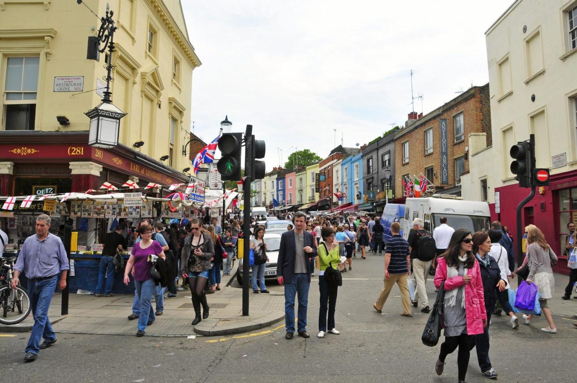 Portobello Road Artistic Studios 'Budget' Лондон Экстерьер фото